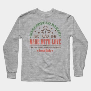 Gingerbread Baking Long Sleeve T-Shirt